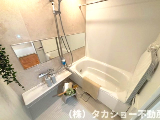 メビウスブレイン西千葉の浴室|ゆったり過ごせるお風呂です