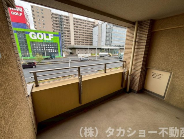 メビウスブレイン西千葉のバルコニー|開放的で明るい空間を演出してくれるバルコニーです