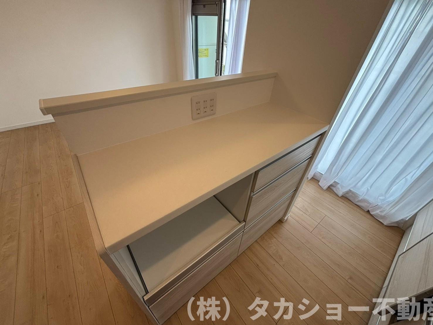 高洲三丁目住宅　19号棟のキッチン|お料理しやすいキッチンです