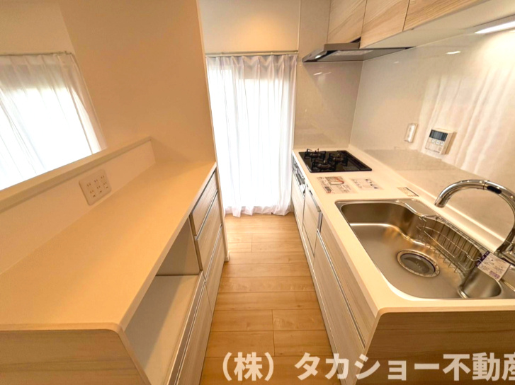 高洲三丁目住宅　19号棟のキッチン|使いやすいキッチンです