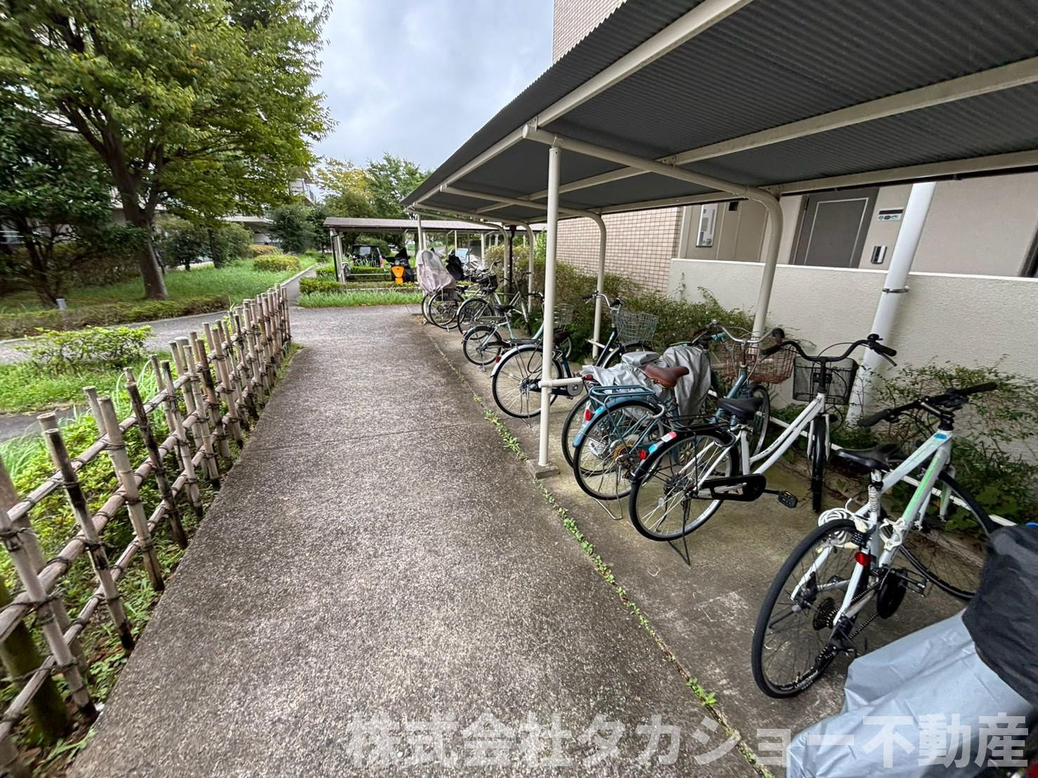ちはら台ファミールハイツ　7号棟の駐輪場