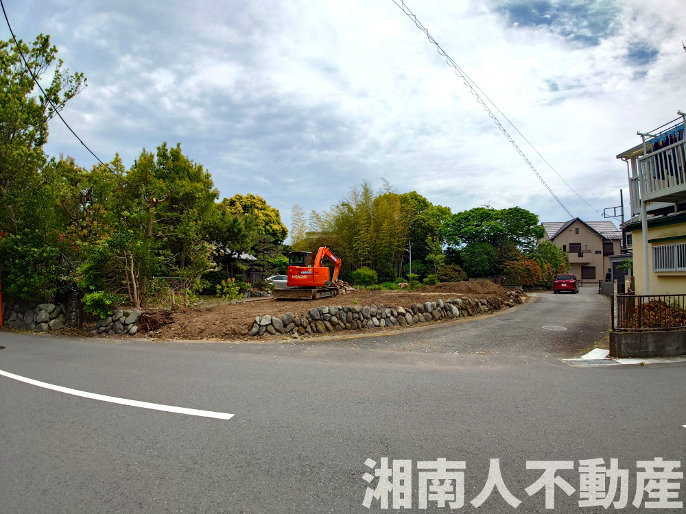 高座郡寒川町倉見　全２棟　の前面道路含む現地写真|前面道路含む現地写真です