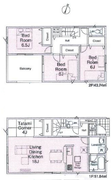 【3号棟　間取図】