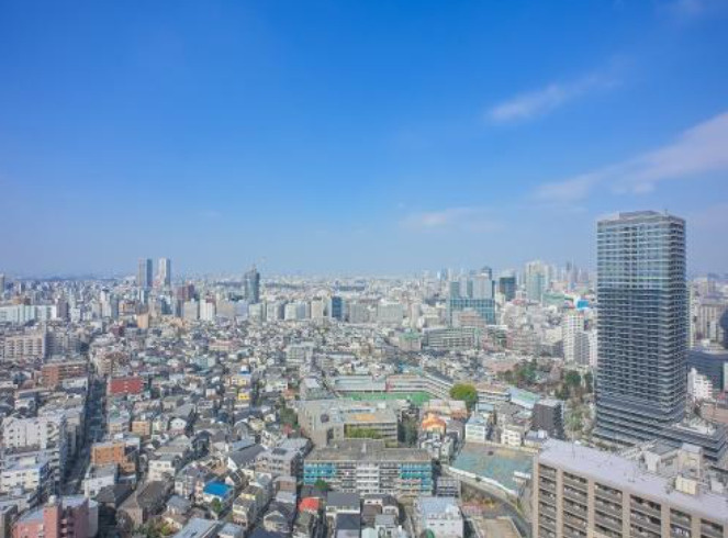 大崎ウエストシティタワーズW棟の展望