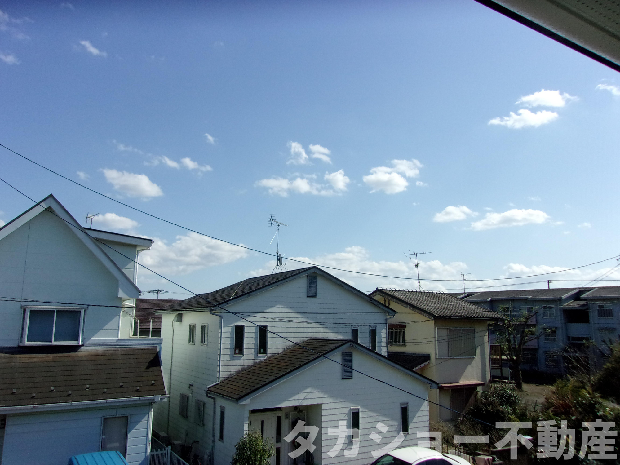 市原市菊間　中古一戸建（二世帯住宅）の展望