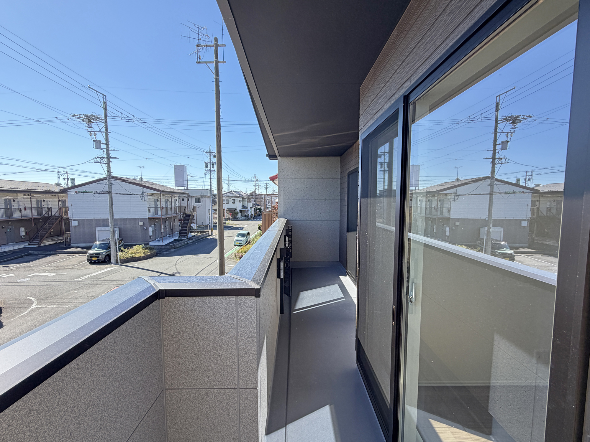 【一宮市三ツ井 限定1邸】ワイド間口×長期優良住宅のバルコニー