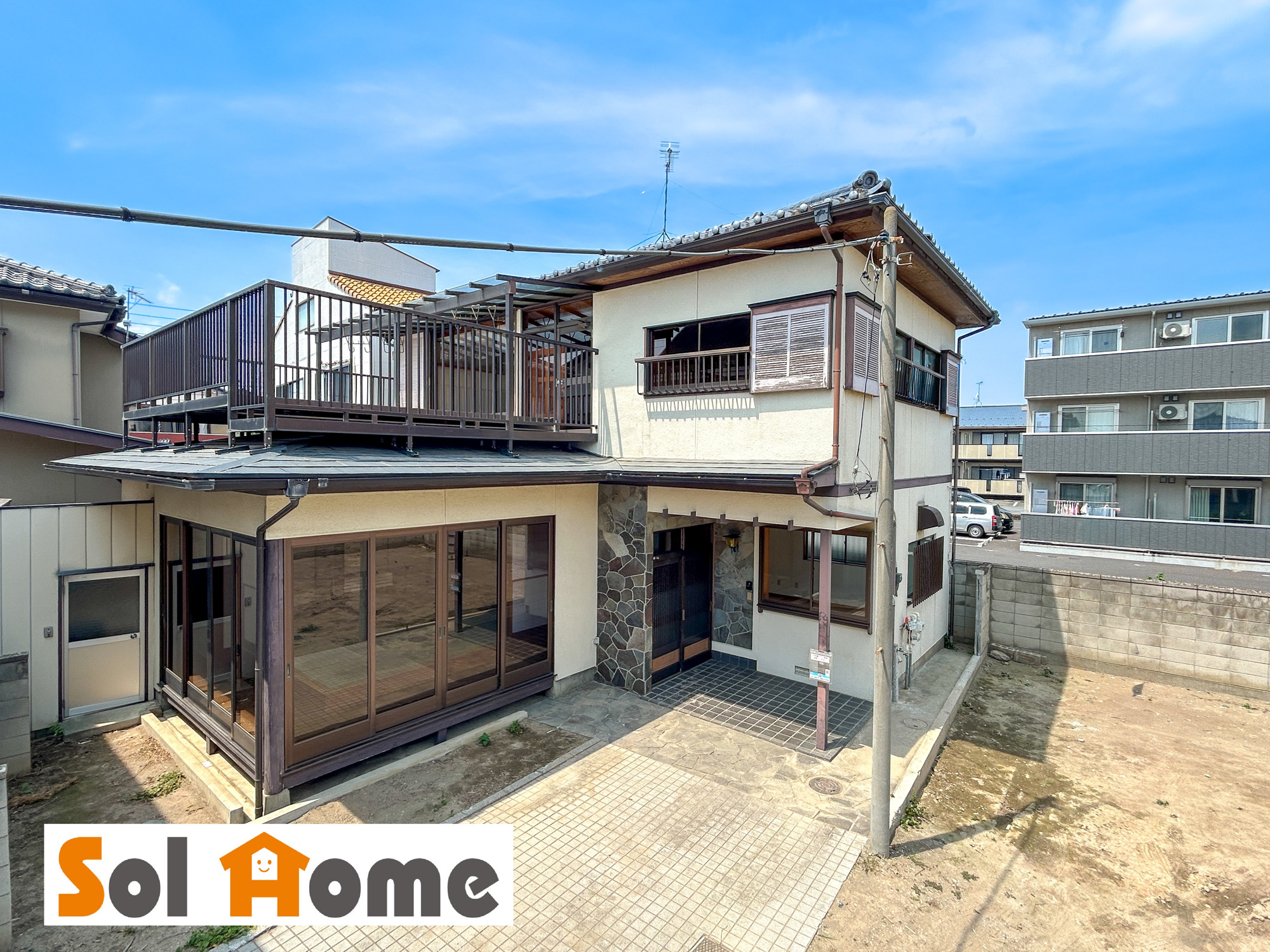 前橋市下細井町　中古物件の外観|◆本日のご案内も大歓迎です♪◆ 図面や写真では分からない部分を不動産のプロが丁寧にご説明いたします！！ 年中無休のソルホームはいつでもお問い合わせをお待ちしております♪