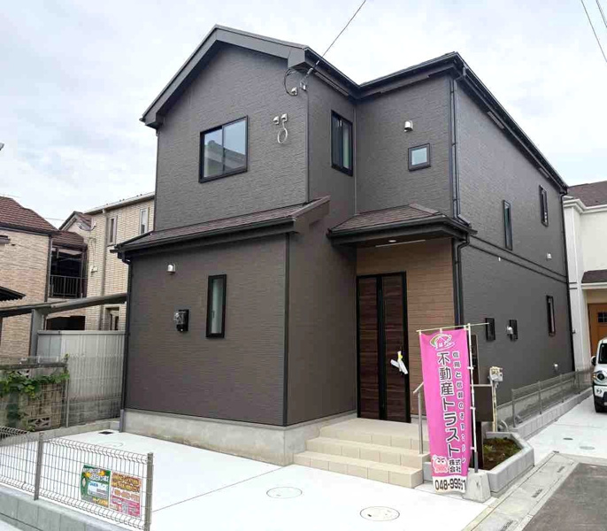 【外観】春日部市一ノ割　新築一戸建て　F号棟