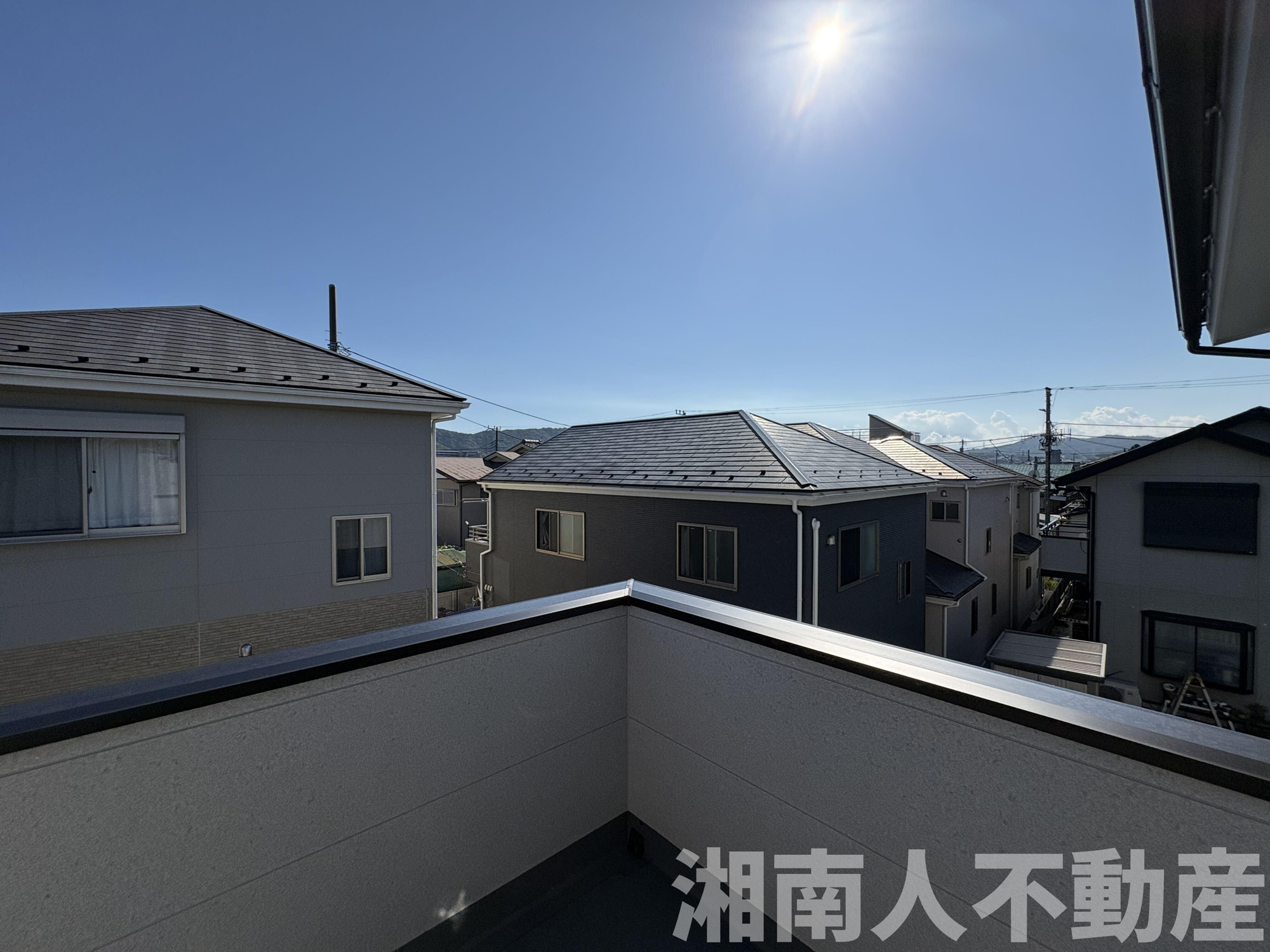 平塚市南原２丁目１１７－４新築戸建てのバルコニー|落ち着いた時間を過ごせるバルコニーです