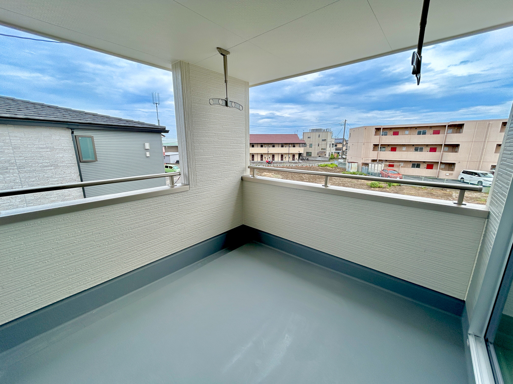 第3高崎市吉井町馬庭　新築住宅全1棟のバルコニー|同社施工例