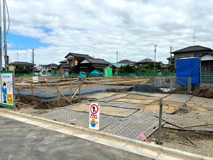 行田市桜町2丁目７区画　６号棟　現地写真