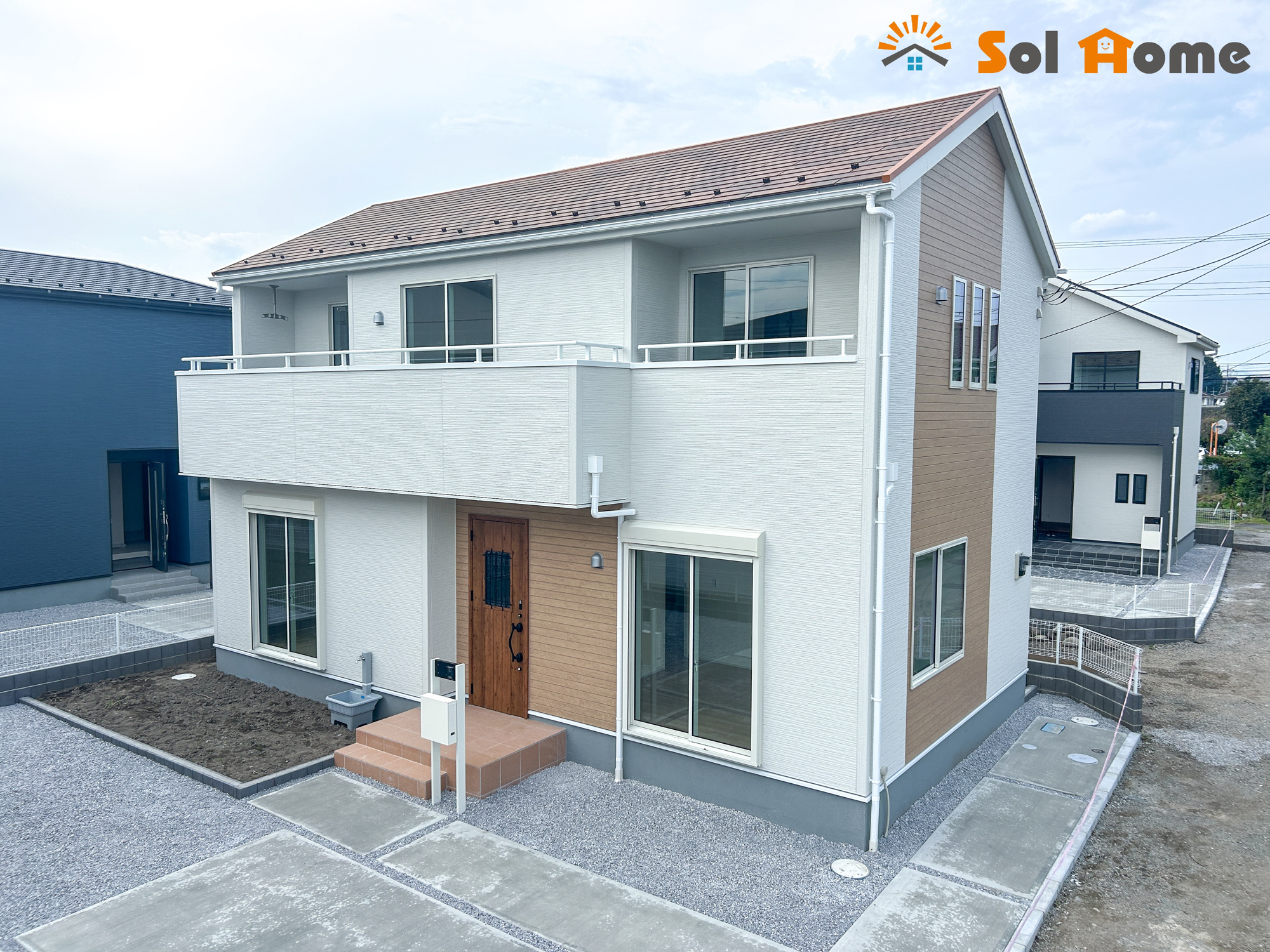 高崎市中豊岡町第5　新築住宅全4棟の外観|◆本日のご案内も大歓迎です♪◆ 図面や写真では分からない部分を不動産のプロが丁寧にご説明いたします！！ 年中無休のソルホームはいつでもお問い合わせをお待ちしております♪