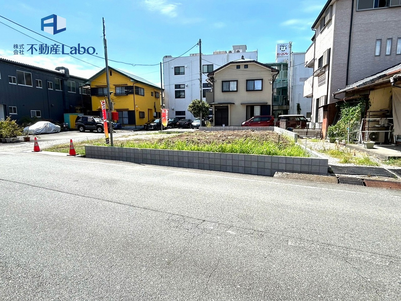 クレイドルガーデン　沼津市上香貫第3の前面道路含む現地写真