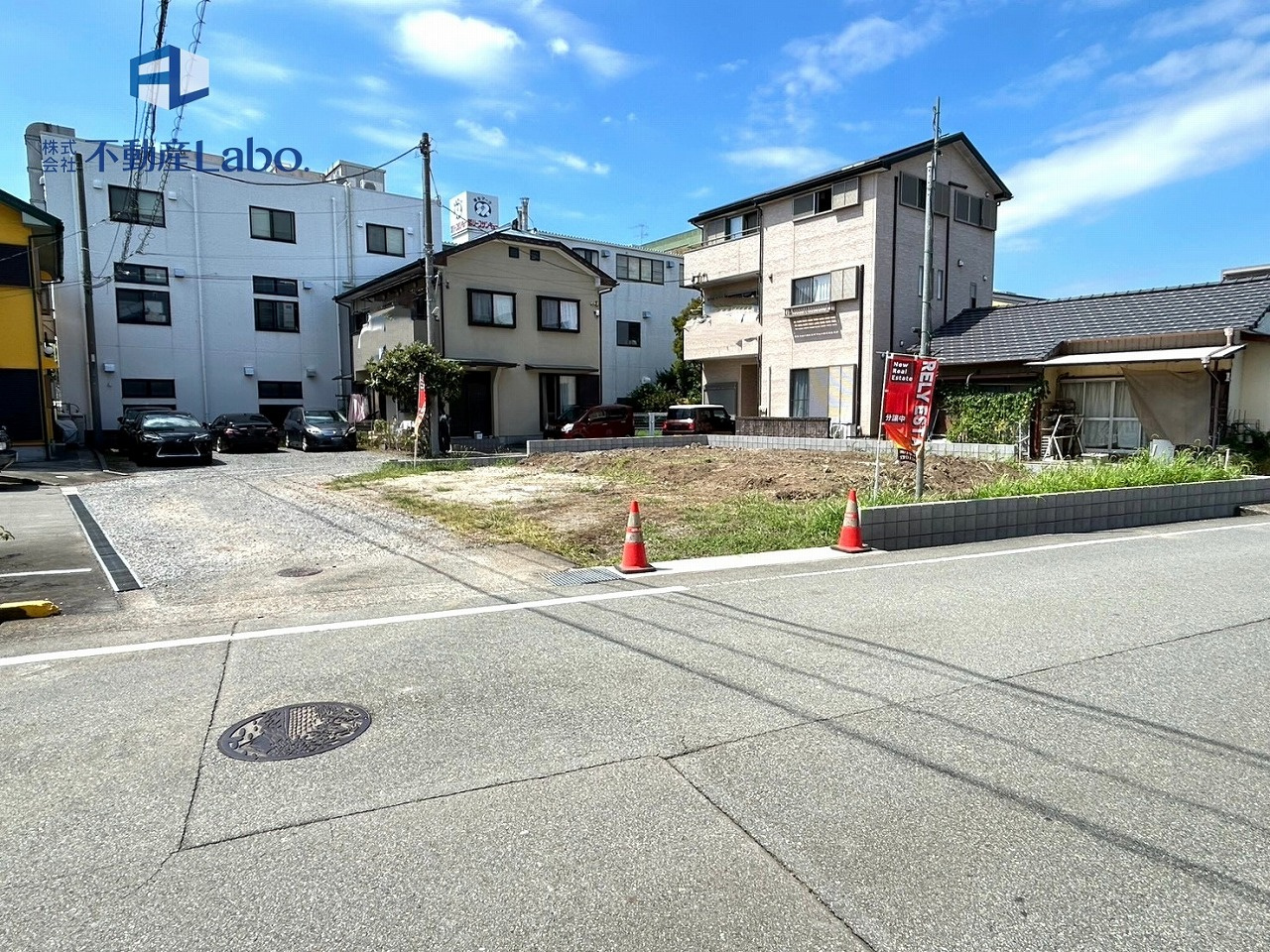 クレイドルガーデン　沼津市上香貫第3の前面道路含む現地写真