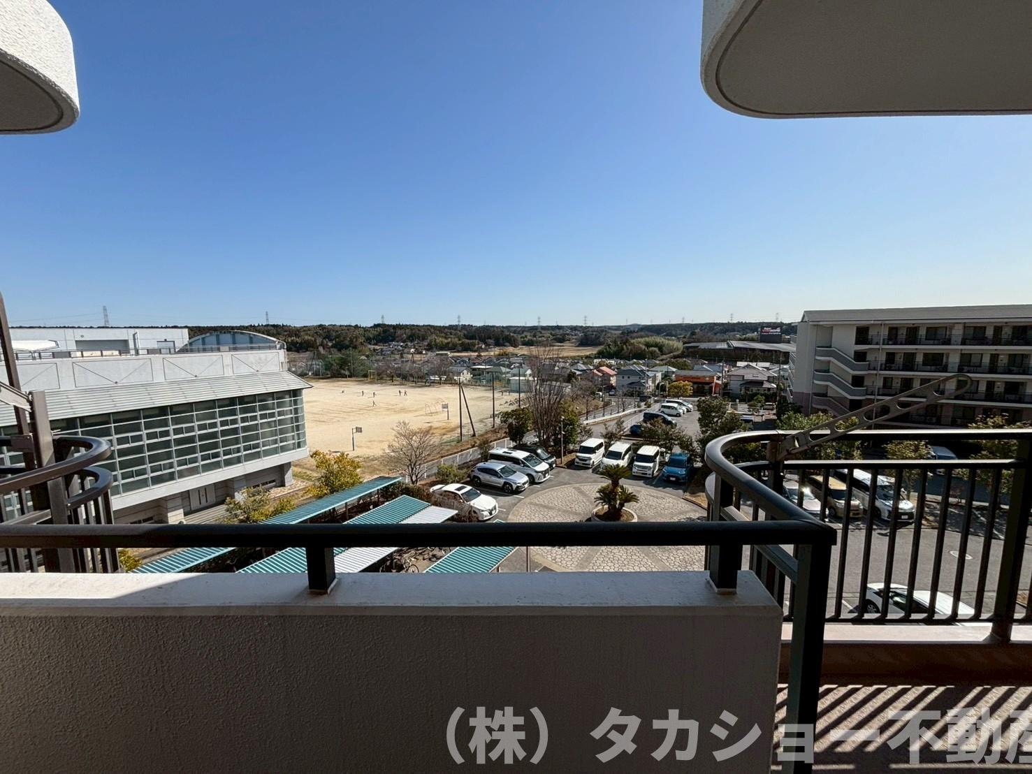 ウッドパークちはら台B棟の展望