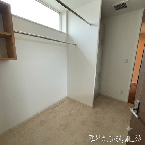 登別市若山町3丁目12-48　平屋中古住宅の脱衣所