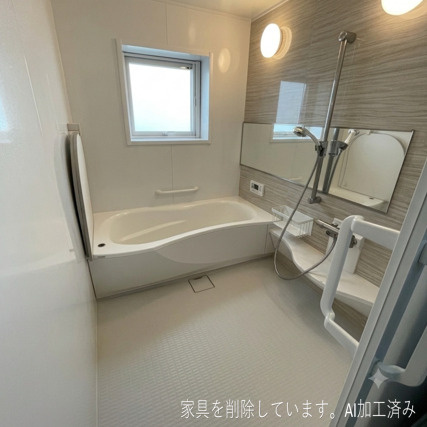 登別市若山町3丁目12-48　平屋中古住宅の浴室
