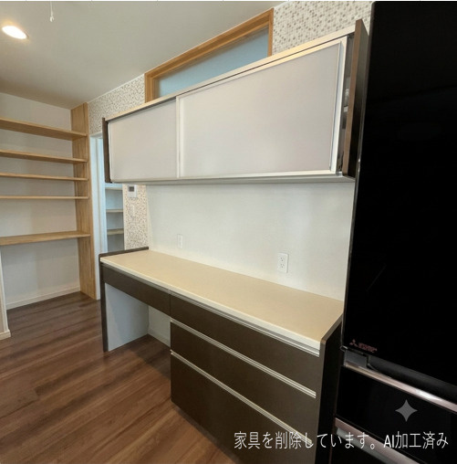 登別市若山町3丁目12-48　平屋中古住宅のキッチン