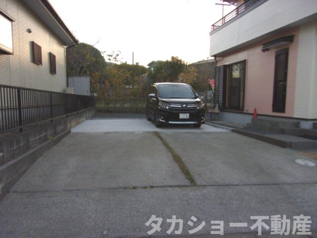 市原市能満　中古戸建の駐車場|駐車場があるので、車を買う予定の方も安心です
