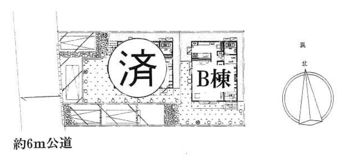 横浜市磯子区洋光台4丁目 新築戸建て【仲介手数料無料】の区画図