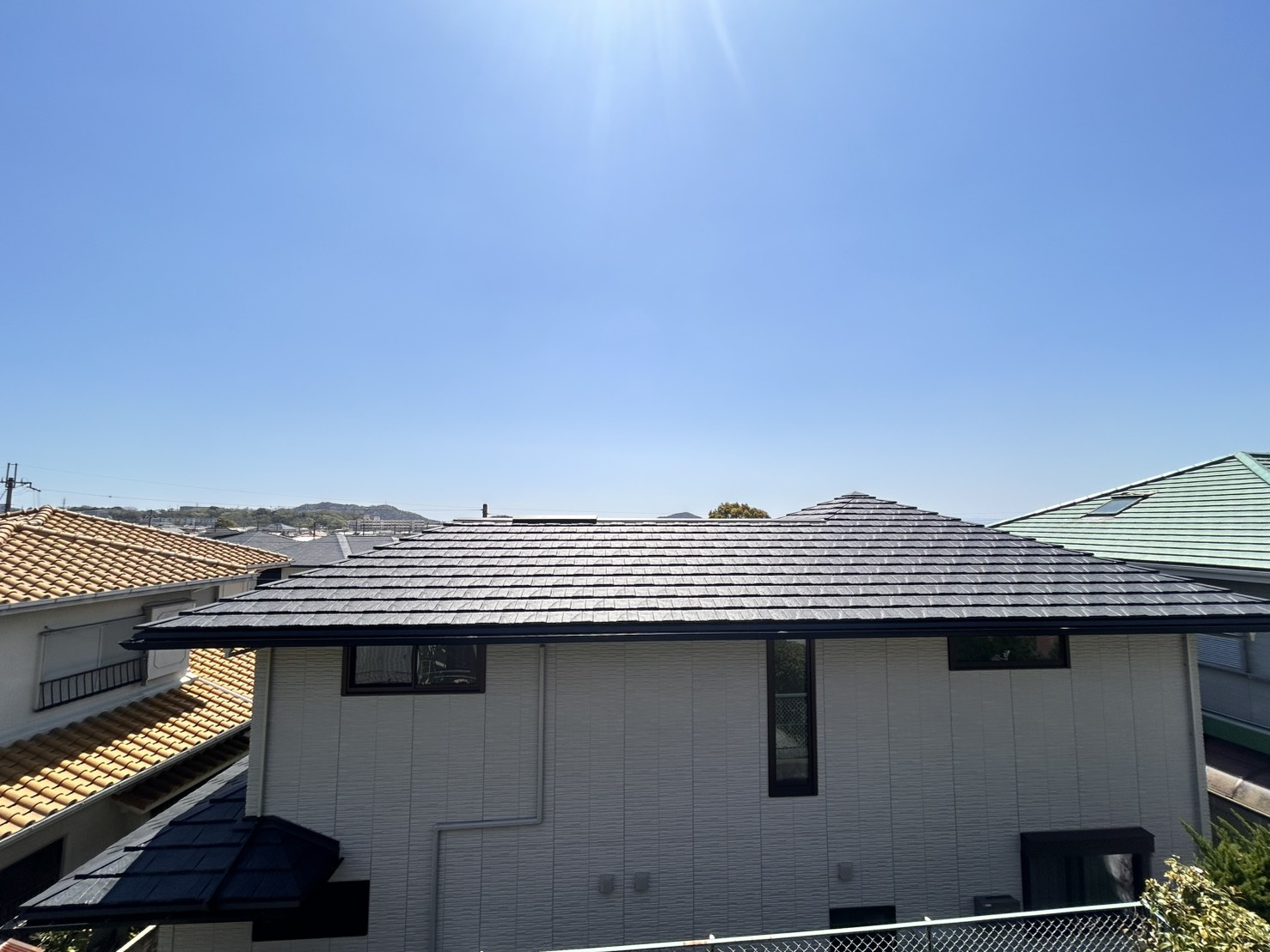 神戸市北区ひよどり台2丁目一戸建の展望|南側に向かって撮影