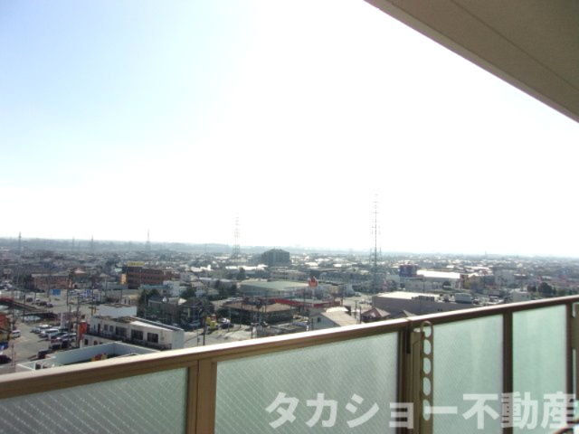 ザ・ガーデンアイルの展望|遮る建物がなく、非常に気持ち良いです!!