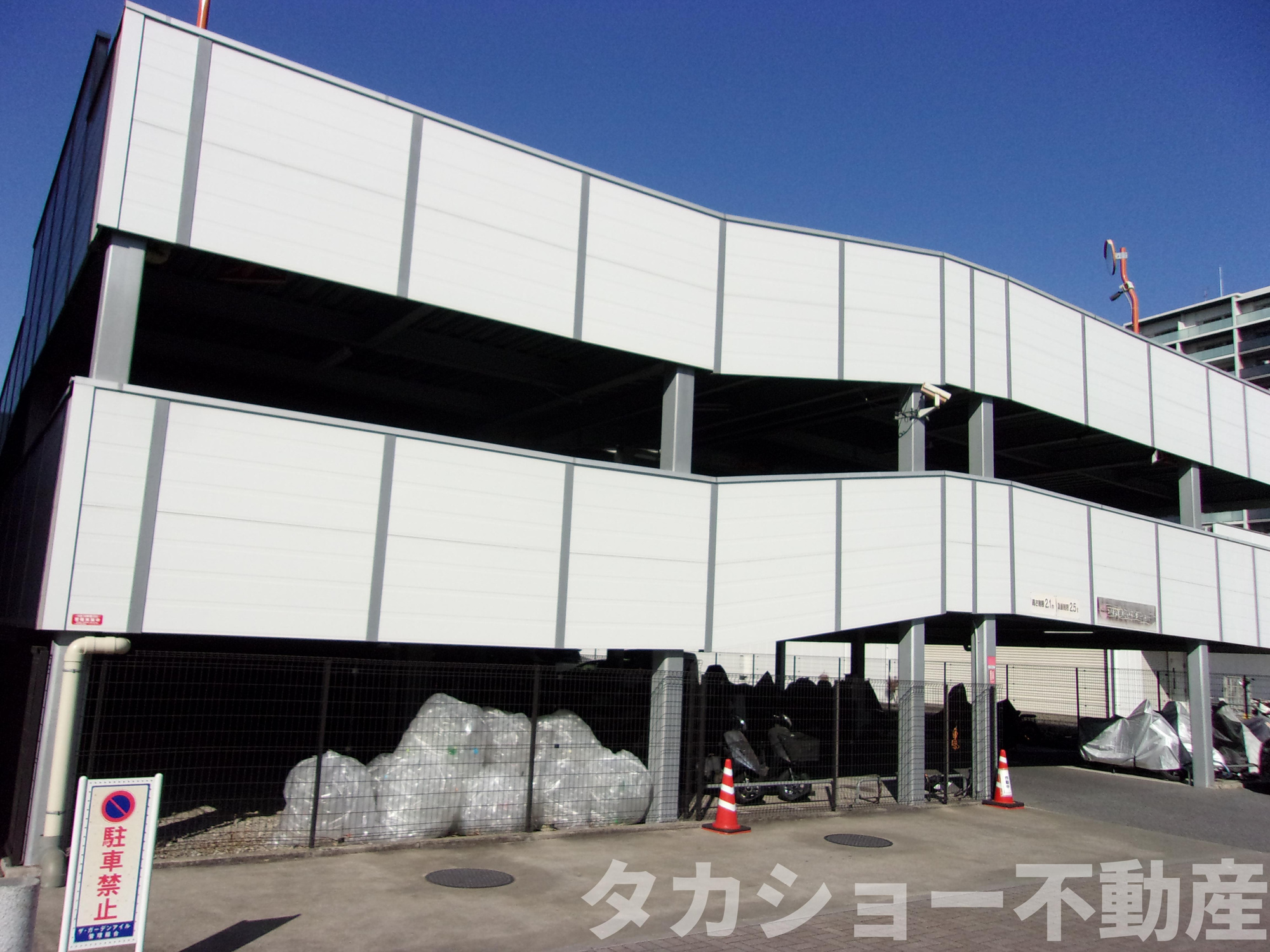 ザ・ガーデンアイルの駐車場|駐車場です