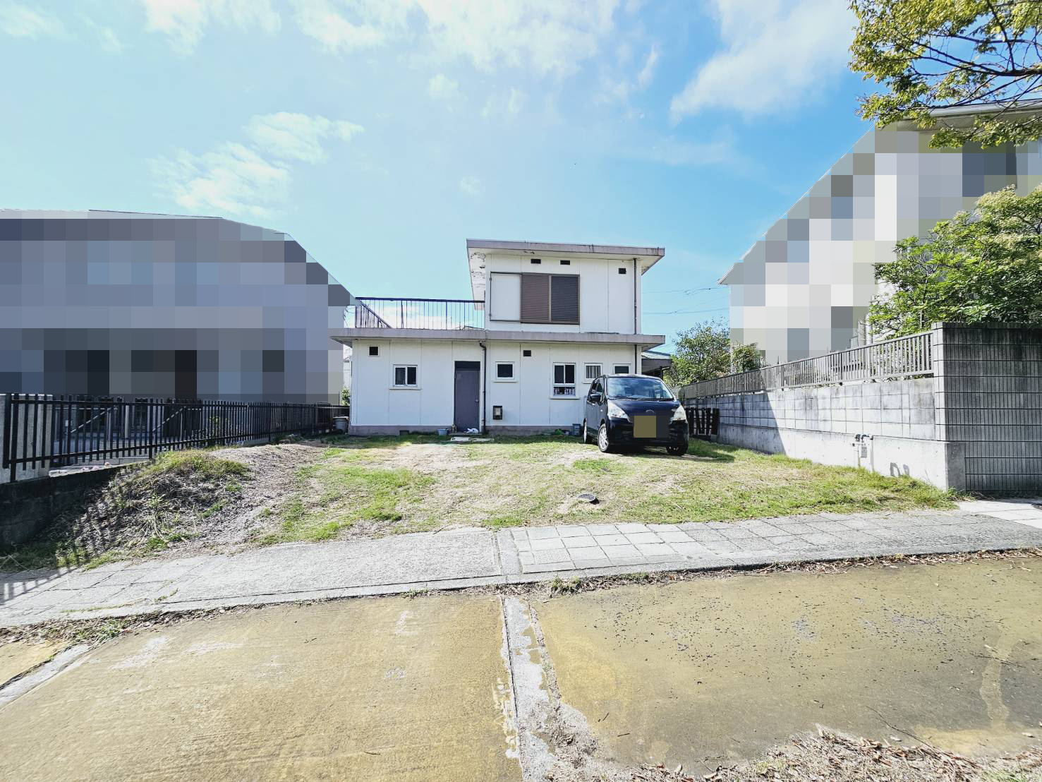 高倉台１丁目土地の外観|■土地230.11㎡／約69.6坪■整形地■二方道路の為、陽当開放感あり