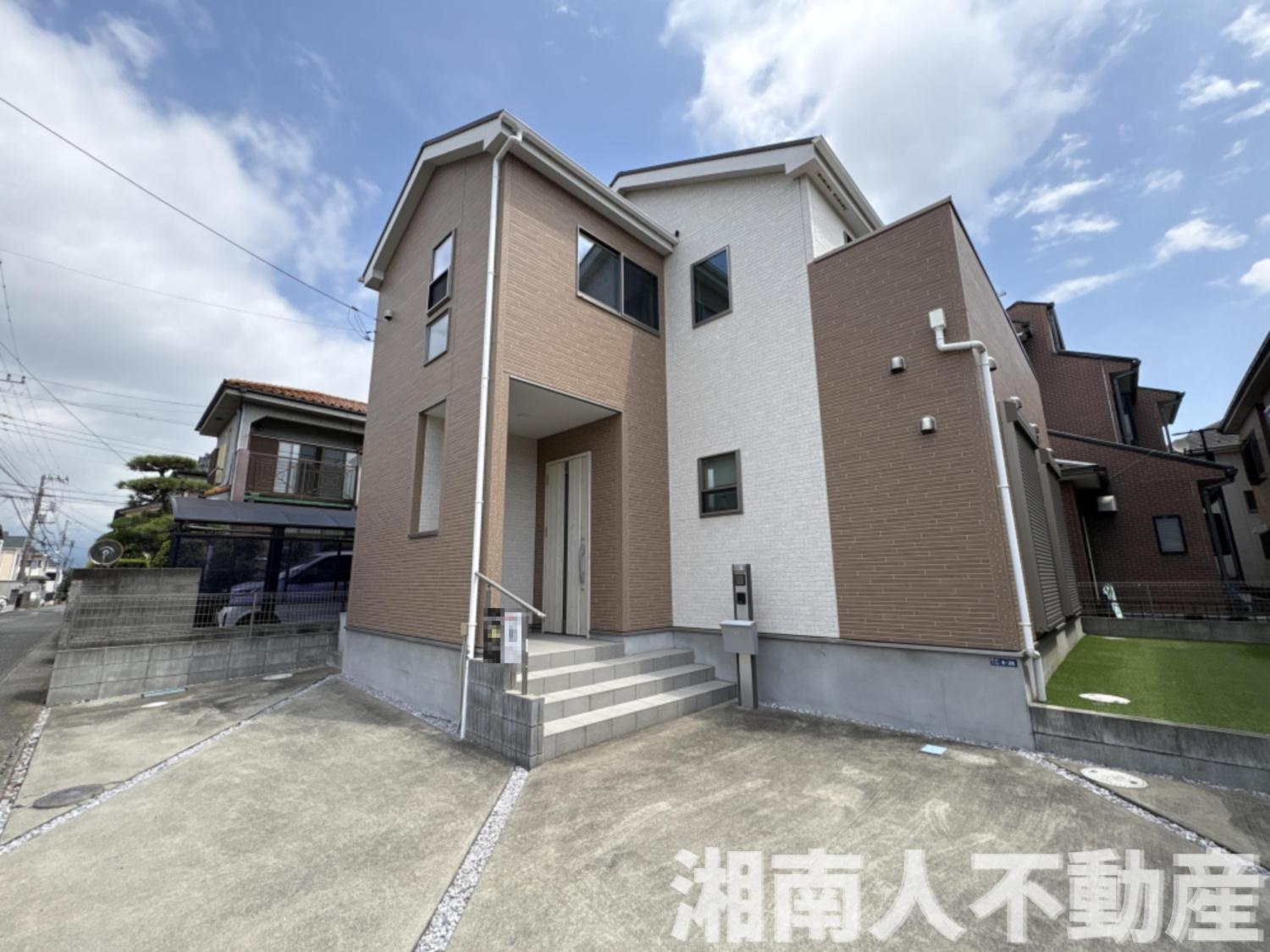 平塚市南原３丁目　中古戸建　43.10坪の外観|建物外観を気になさる方へ、見た目の良い物件です