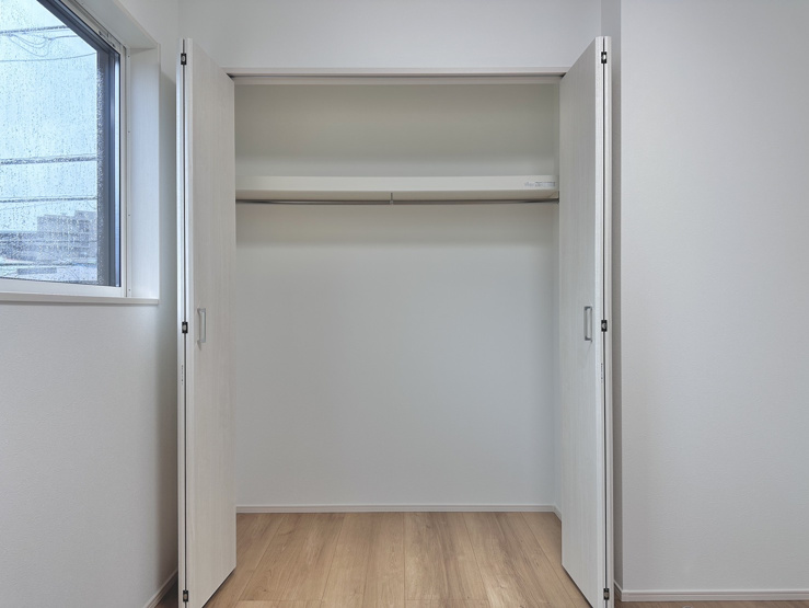 各部屋収納の為、お部屋の広さを有効活用できます！