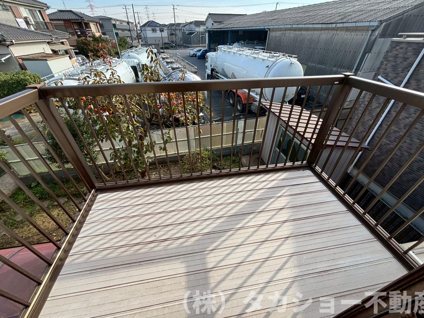 市原市五井　中古戸建のバルコニー