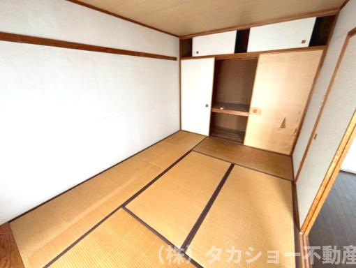 サウスヒルズ中央　16号棟の和室|い草の香りが落ち着く素敵な和室です
