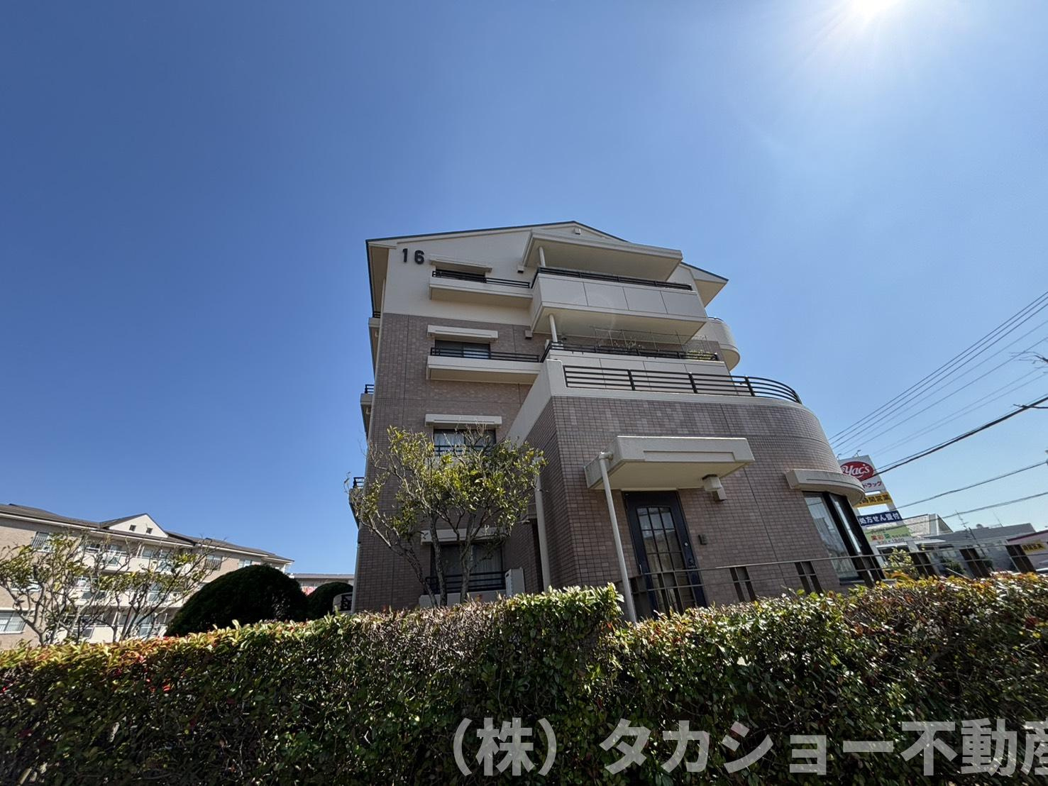 サウスヒルズ中央　16号棟の外観|外観です
