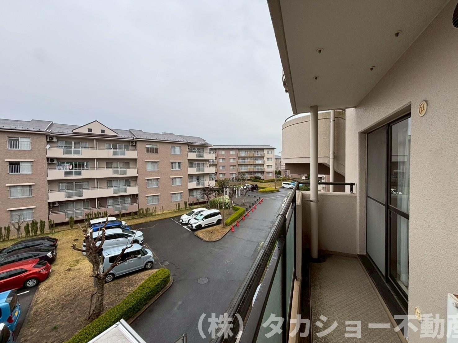サウスヒルズ中央　16号棟の展望