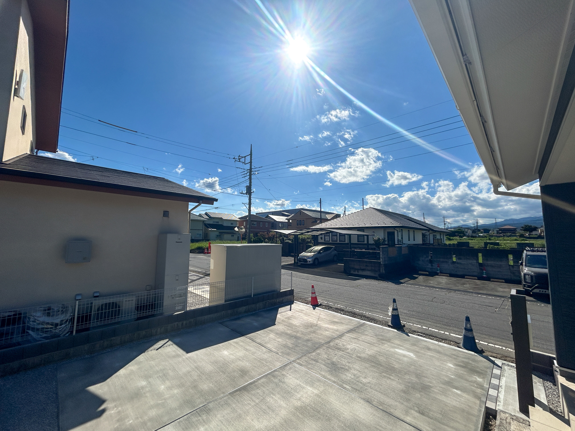 第8渋川市半田　新築住宅全1棟の展望|見晴らしの良い眺望は開放感たっぷり♪