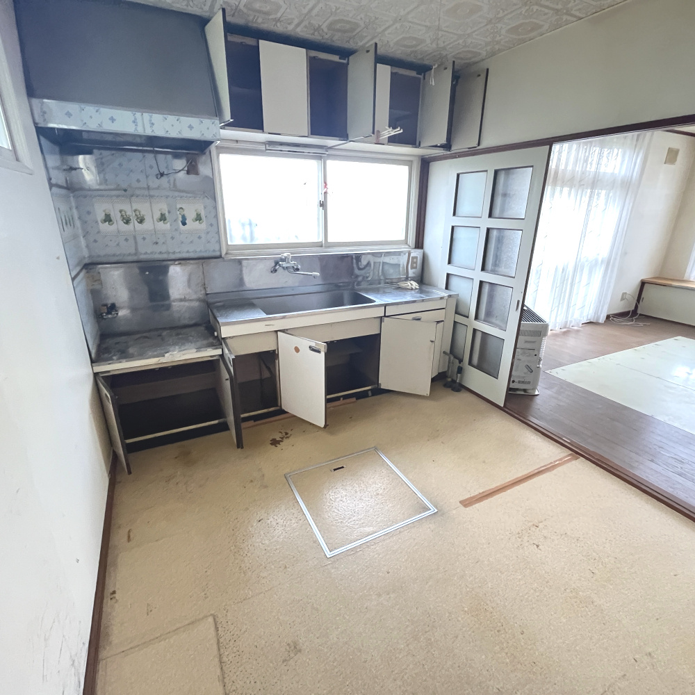 伊達市南稀府町94-7　中古住宅のキッチン
