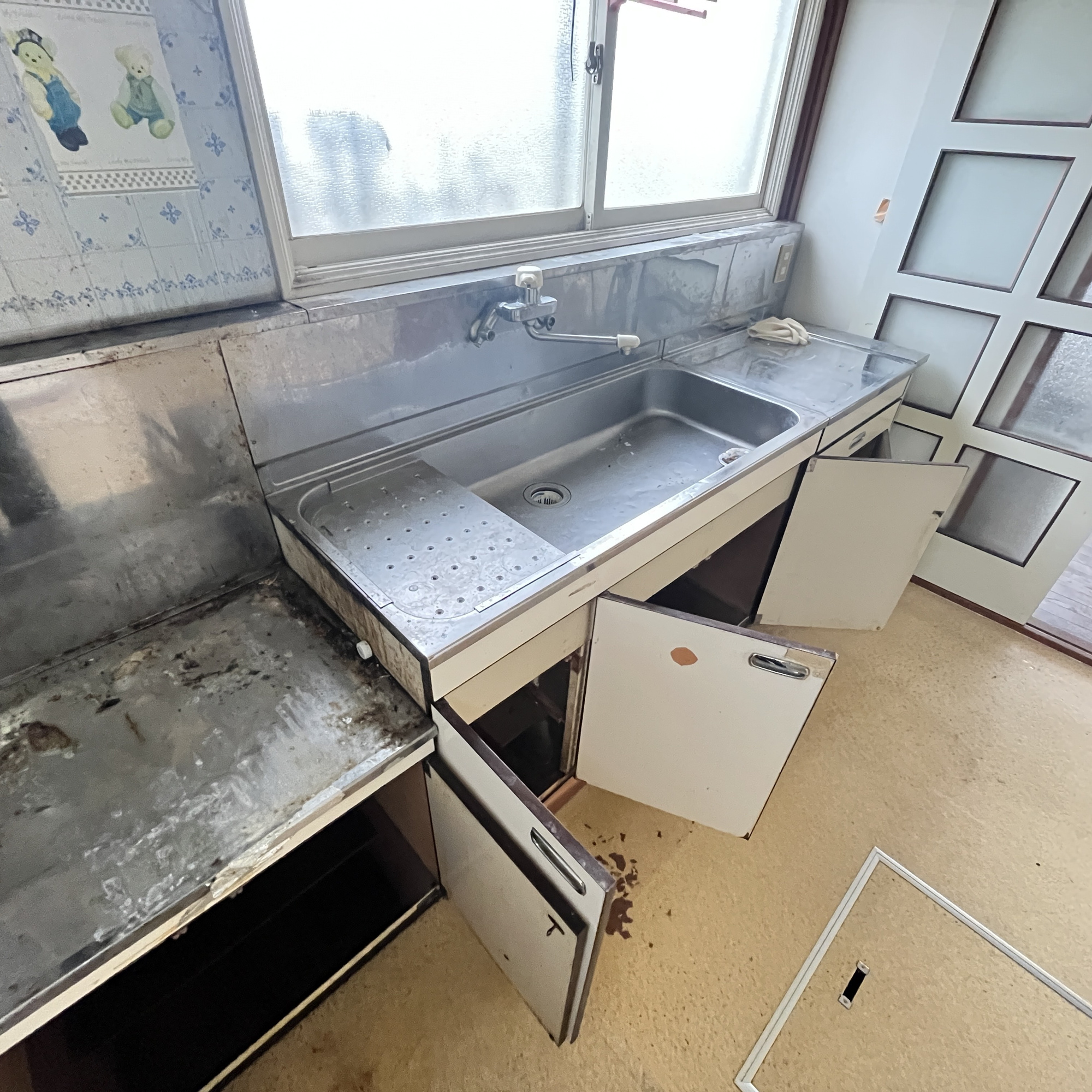 伊達市南稀府町94-7　中古住宅のキッチン