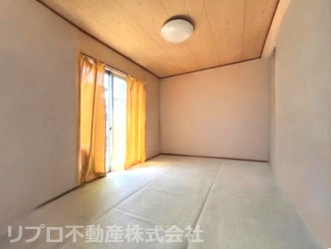 柏市南増尾３丁目戸建の和室|１階居室　※CG加工により残置物を撤去したイメージ画像です。　
