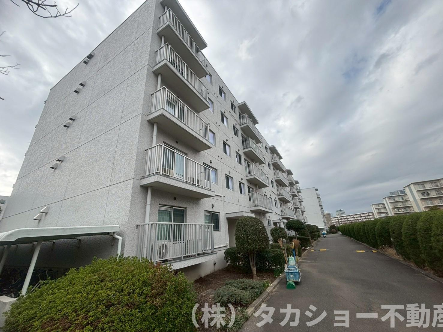 第二検見川ハウスの外観|きれいな外観です