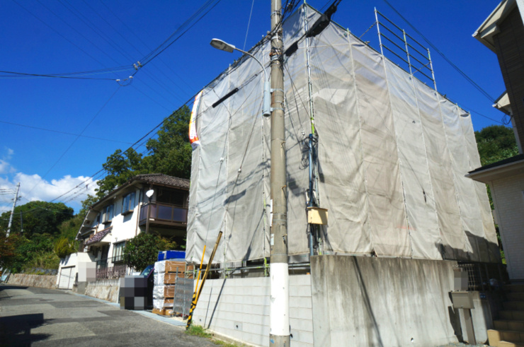 緑が丘２丁目新築戸建の外観|現地撮影　2026.10.10