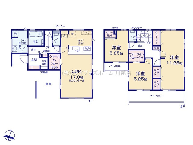【4号棟　間取図】