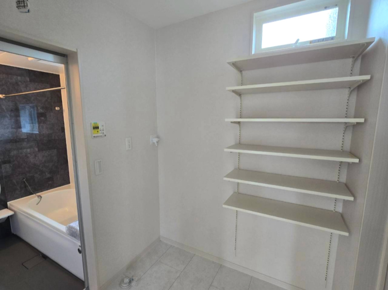 【脱衣所】みどり市笠懸町阿左美　3号棟「全10区画」平屋住宅■ファイブイズホーム■