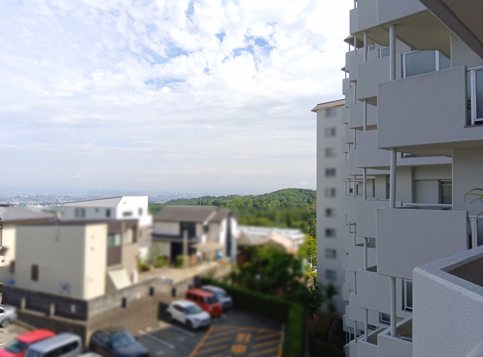 逆瀬川パークマンションの展望