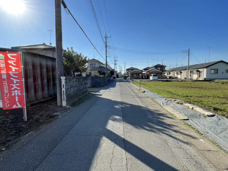 古河市関戸　全２区画◆前面道路