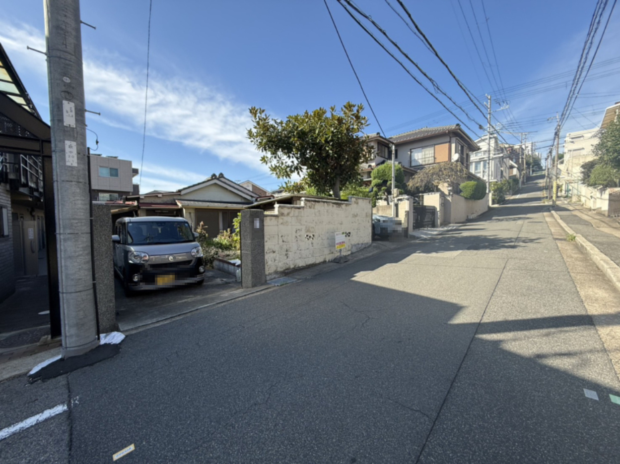 歌敷山３丁目土地の外観