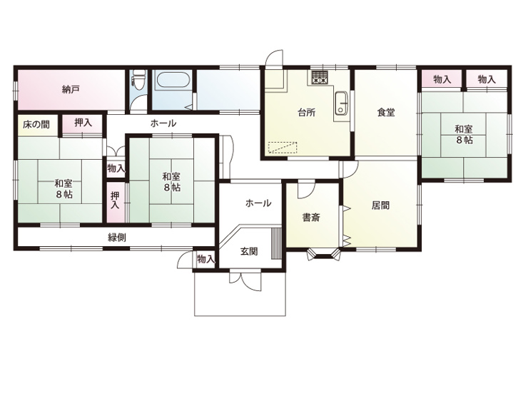 【壬生町壬生丁:間取図】