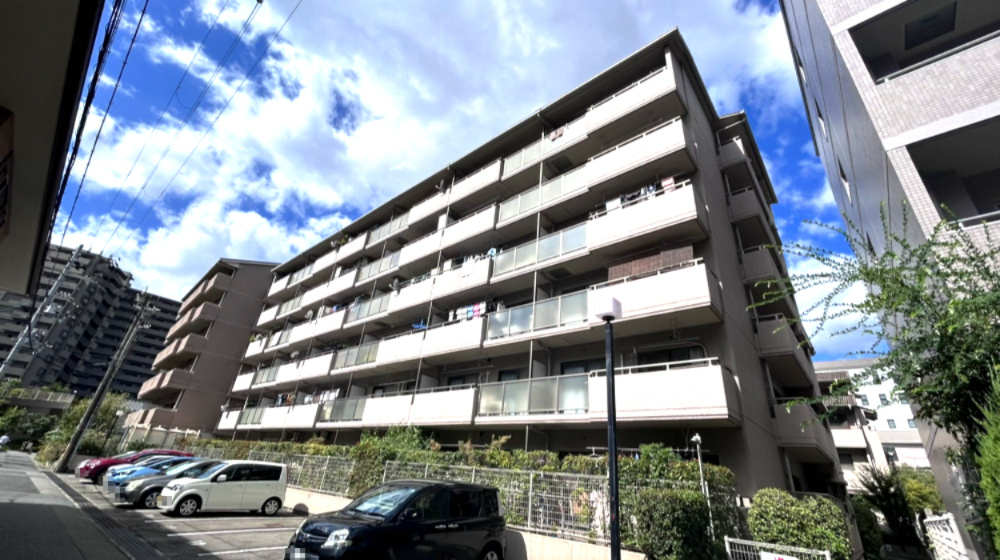 サンハイツ魚崎の外観|専有面積約69.12㎡、２SLDKのファミリータイプです♪
2026年6月リフォーム済み物件です♪