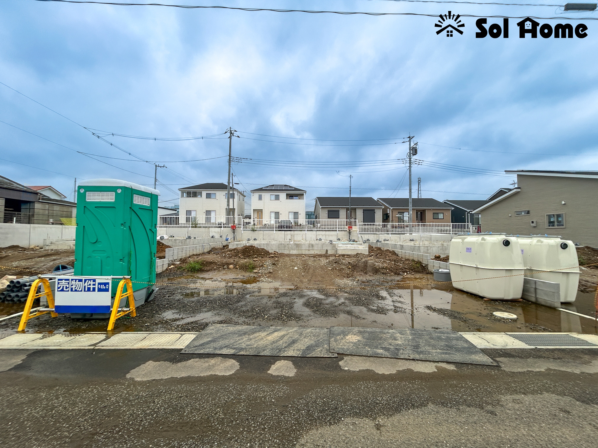 高崎市箕郷町上芝第9　新築住宅全3棟の外観|◆本日のご案内も大歓迎です♪◆ 図面や写真では分からない部分を不動産のプロが丁寧にご説明いたします！！ソルホームはいつでもお問い合わせをお待ちしております♪