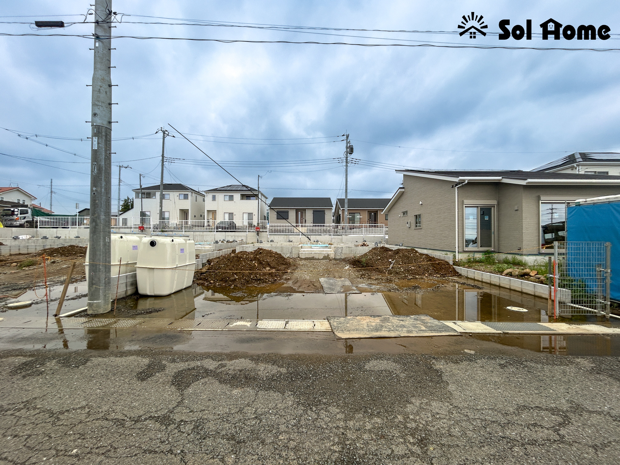 高崎市箕郷町上芝第9　新築住宅全3棟の外観|◆本日のご案内も大歓迎です♪◆ 図面や写真では分からない部分を不動産のプロが丁寧にご説明いたします！！ソルホームはいつでもお問い合わせをお待ちしております♪