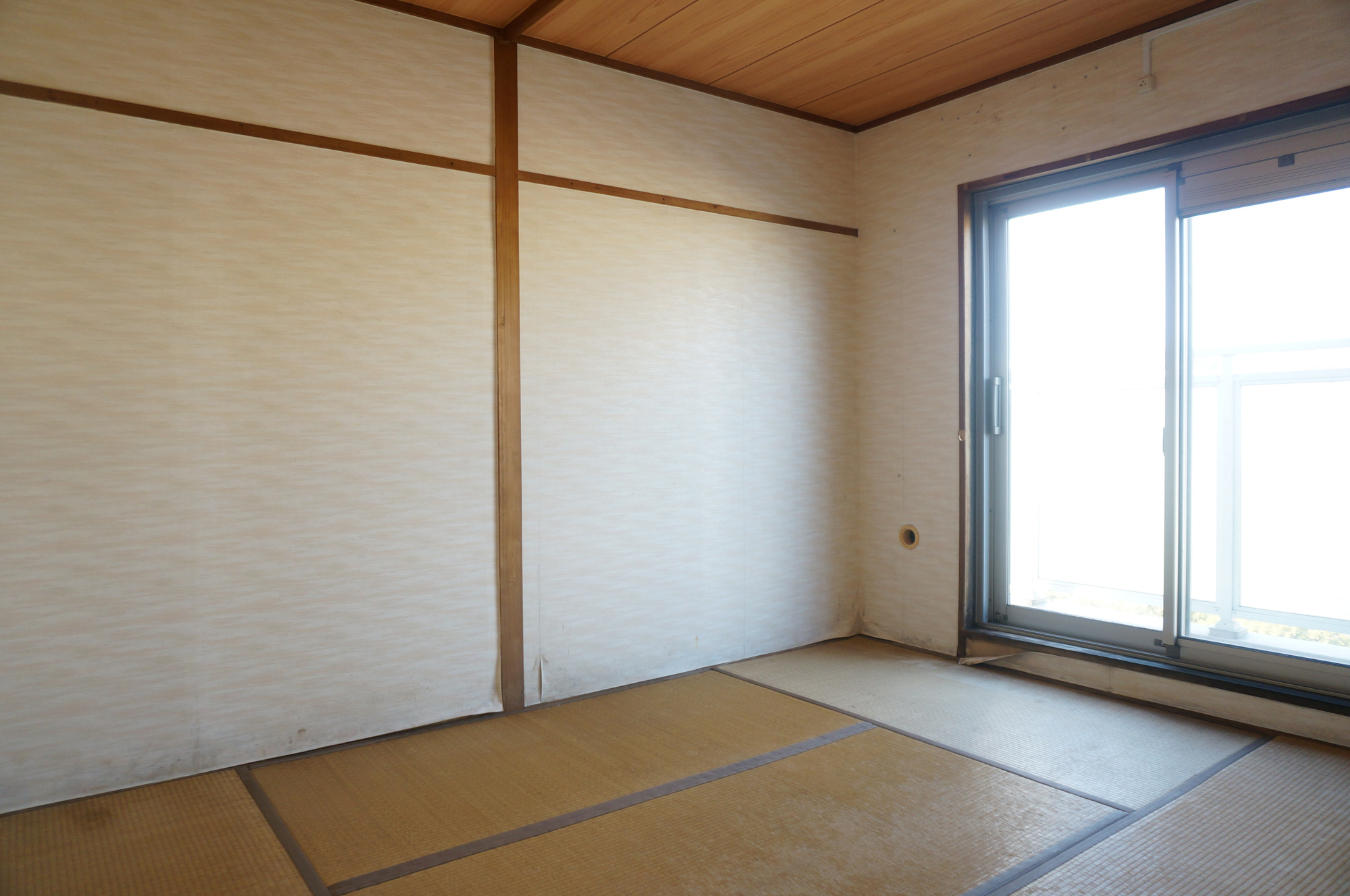名谷14団地57号棟の和室|北側和室約6帖です